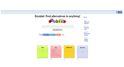 Desktop Screenshot of dooblet.com